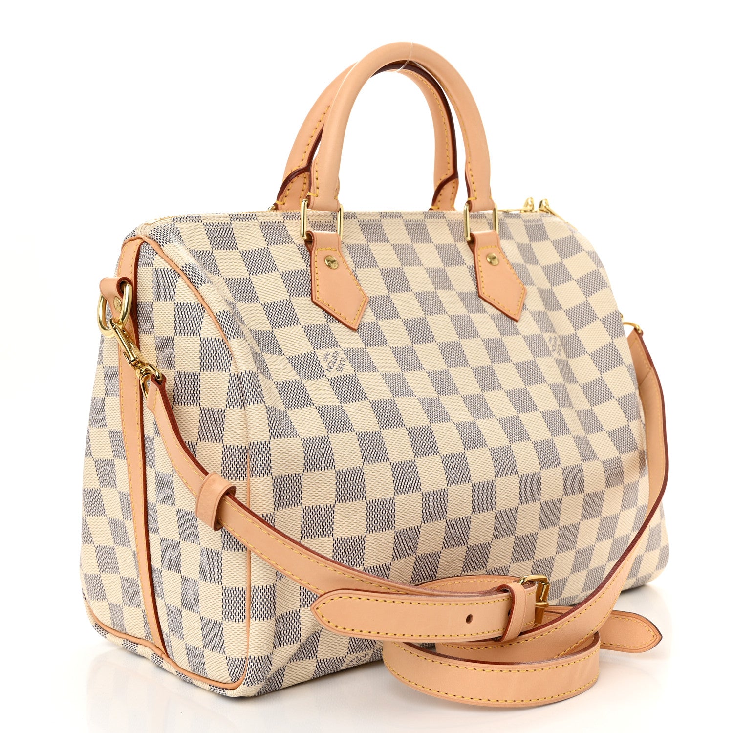 Louis Vuitton Damier Azur Speedy Bandouliere 30 3 of 10