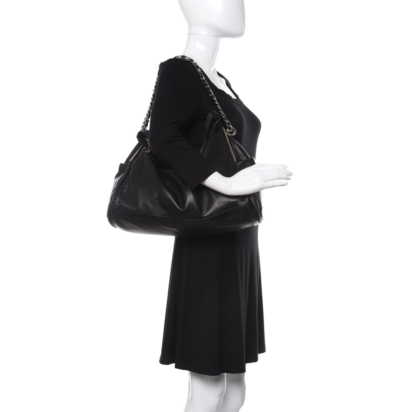 Lambskin Ultimate Soft Hobo Black