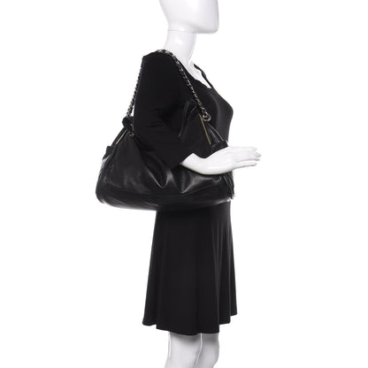 Chanel Lambskin Ultimate Soft Hobo Black 3 of 12