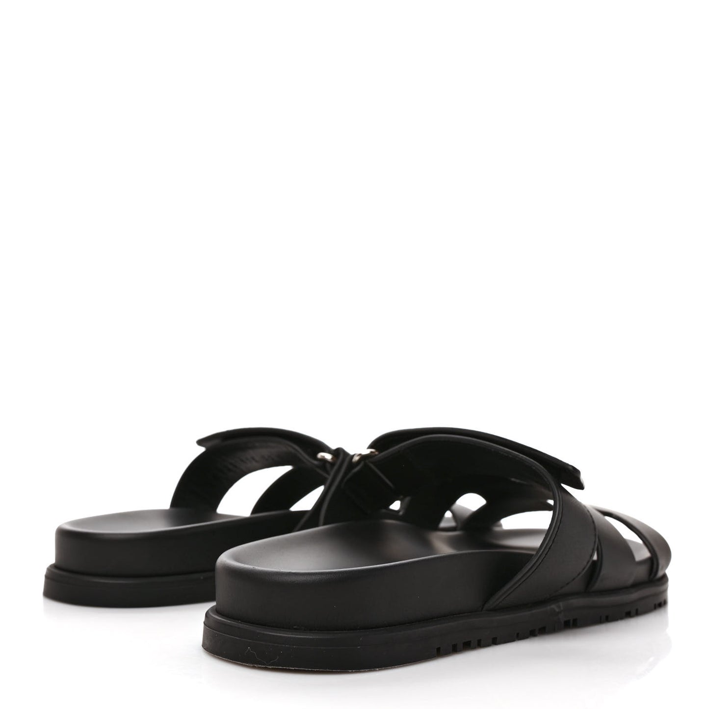 Calfskin Womens Chypre Sandals 38 Black