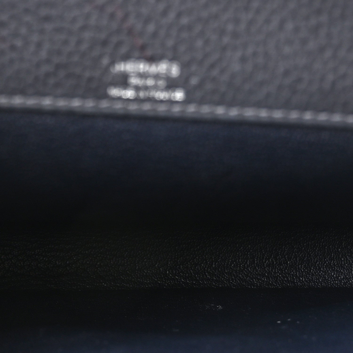 Hermes Togo Kelly Depeches 25 Pouch Black 4 of 9