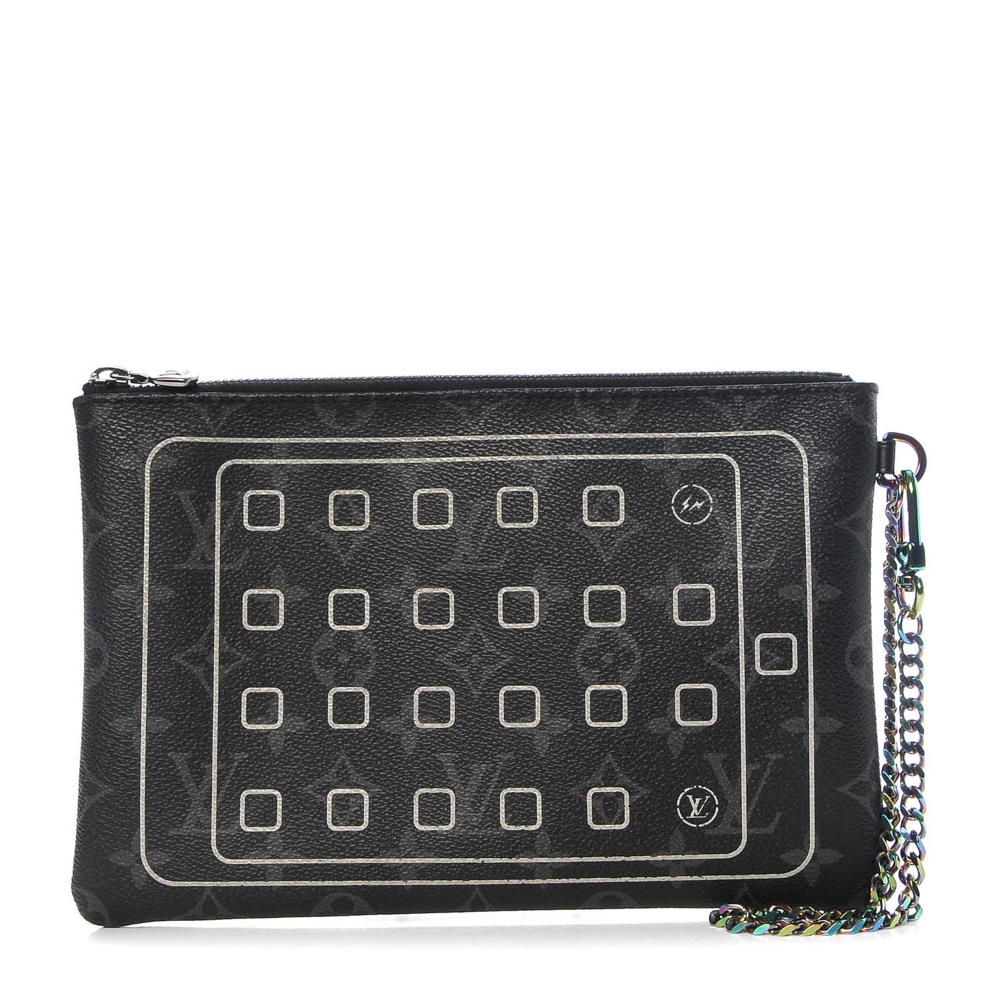 Monogram Eclipse Fragment Design iPad Pouch