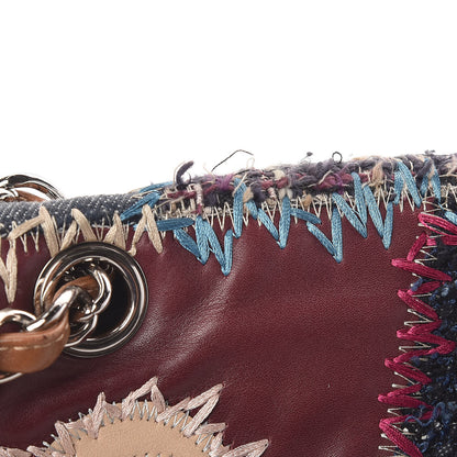 Chanel Denim Tweed Patchwork Jumbo Single Flap Multicolor 18 of 21