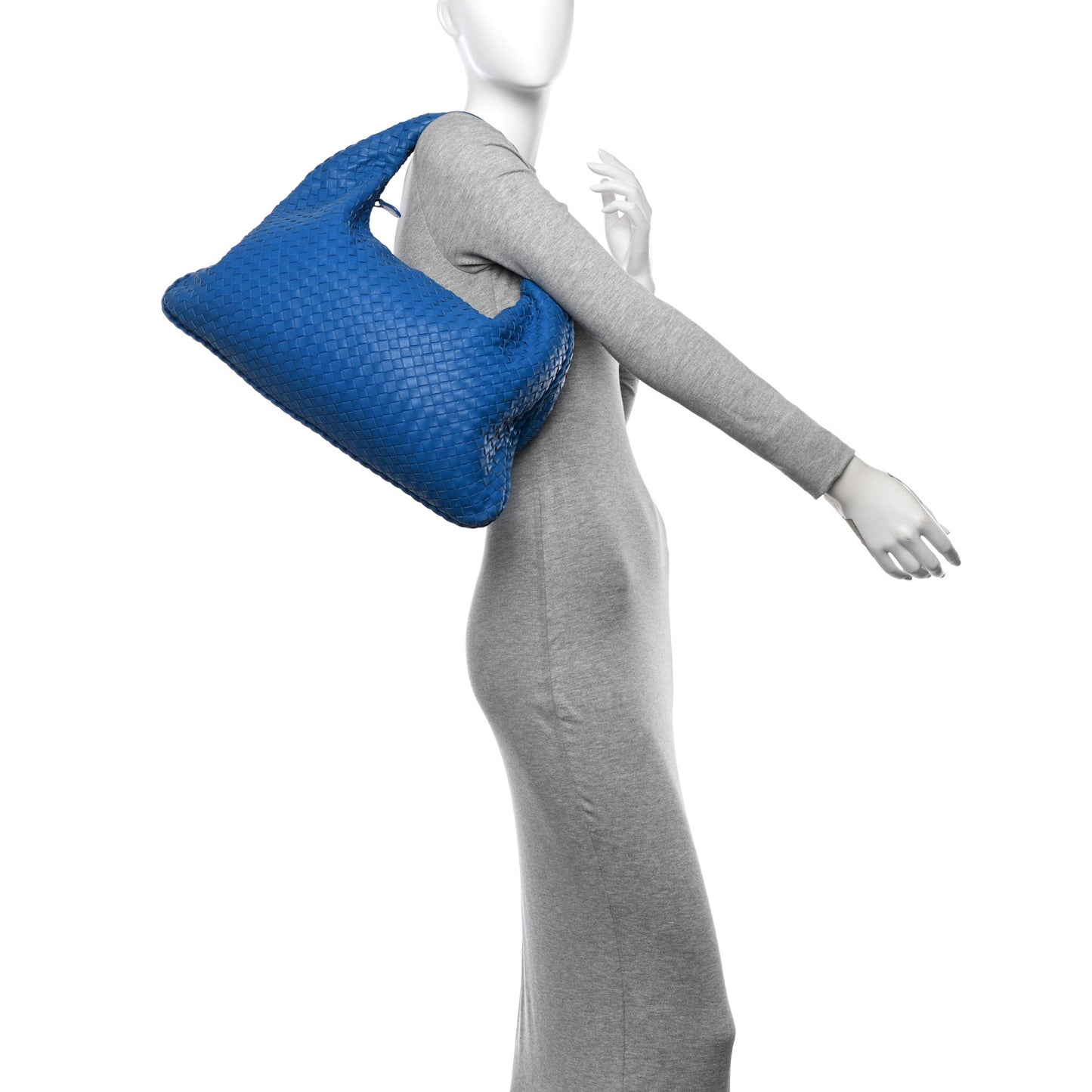 Nappa Intrecciato Large Veneta Hobo Delft