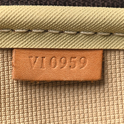 Louis Vuitton Monogram Alize 2 Compartment Luggage Travel Bag 7 of 12