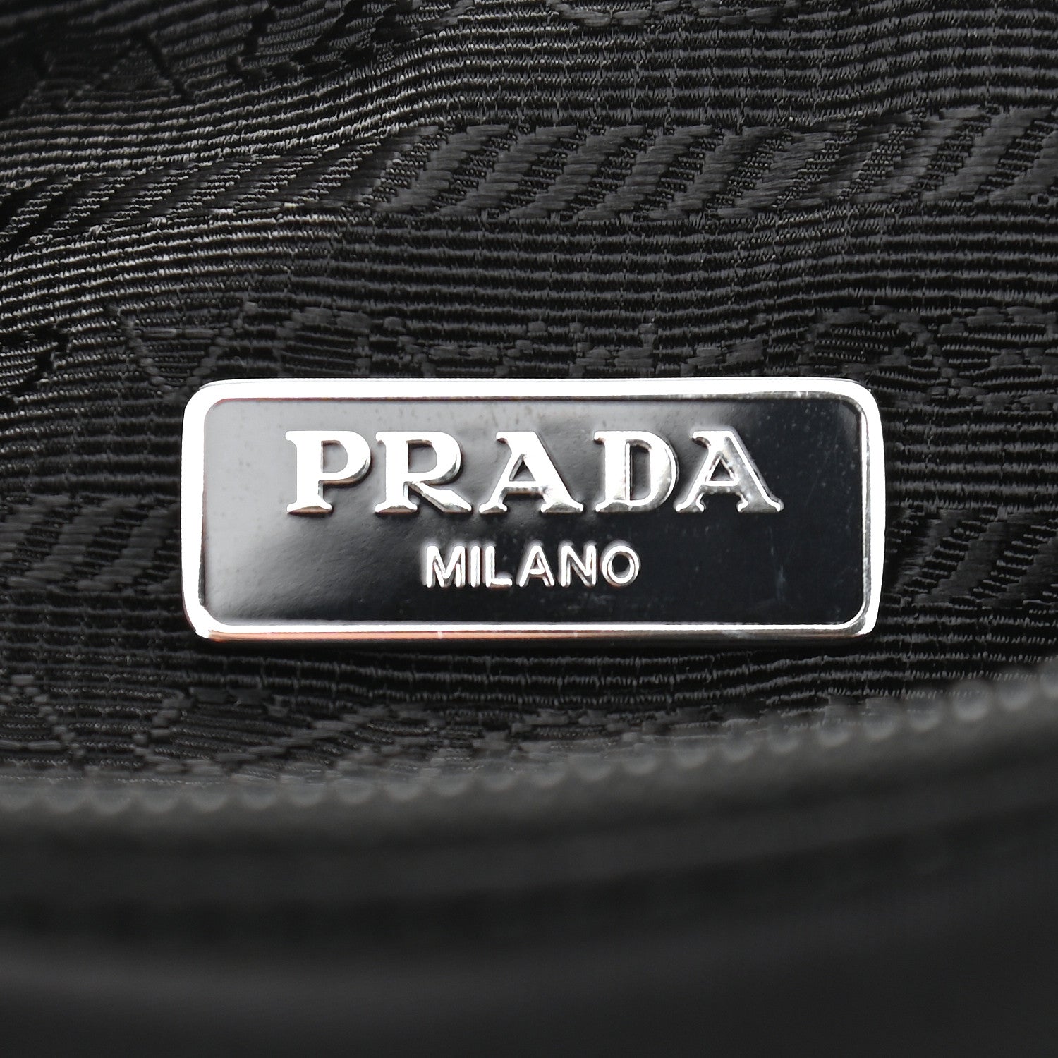 Prada Tessuto Nylon Mini Re-Edition 2000 Bag Black 5 of 7