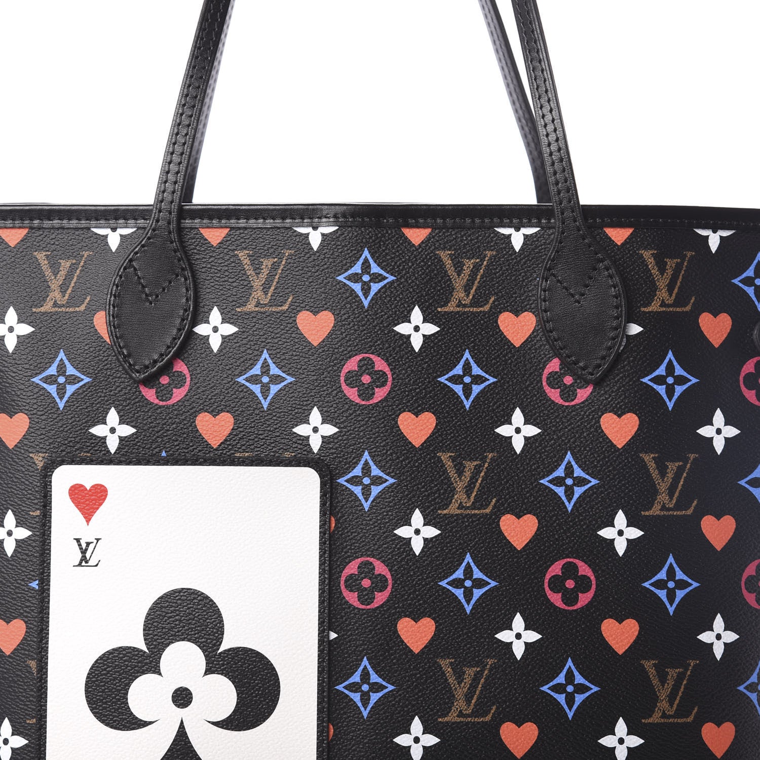 Louis Vuitton Game On Neverfull MM Black 7 of 9