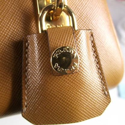 Prada Saffiano Lux Petite Bowler 9 of 10