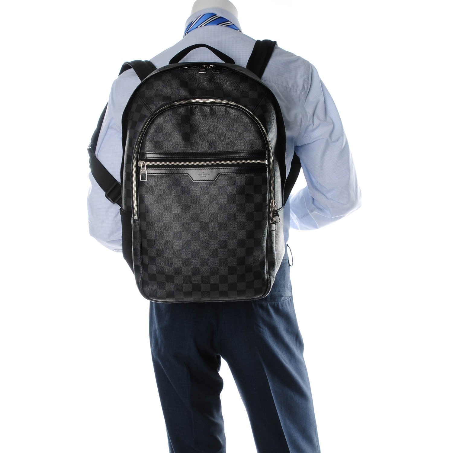 Louis Vuitton Damier Graphite Michael Backpack 2 of 7
