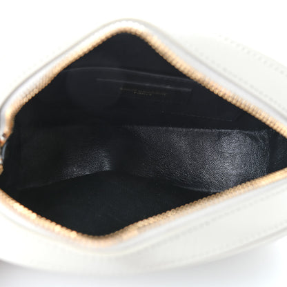 Saint Laurent Calfskin Le 61 Camera Bag White 4 of 4