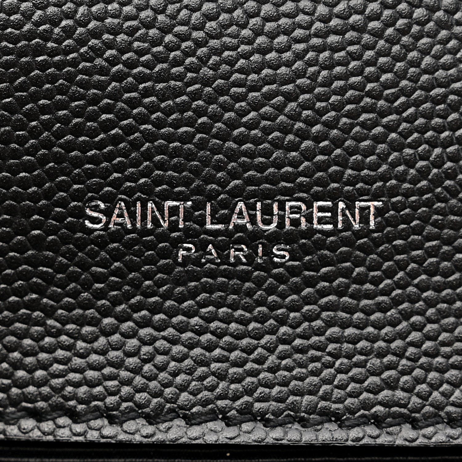 Saint Laurent Grain De Poudre Textured Mixed Matelasse Triquilt Small Monogram Satchel Black 6 of 10