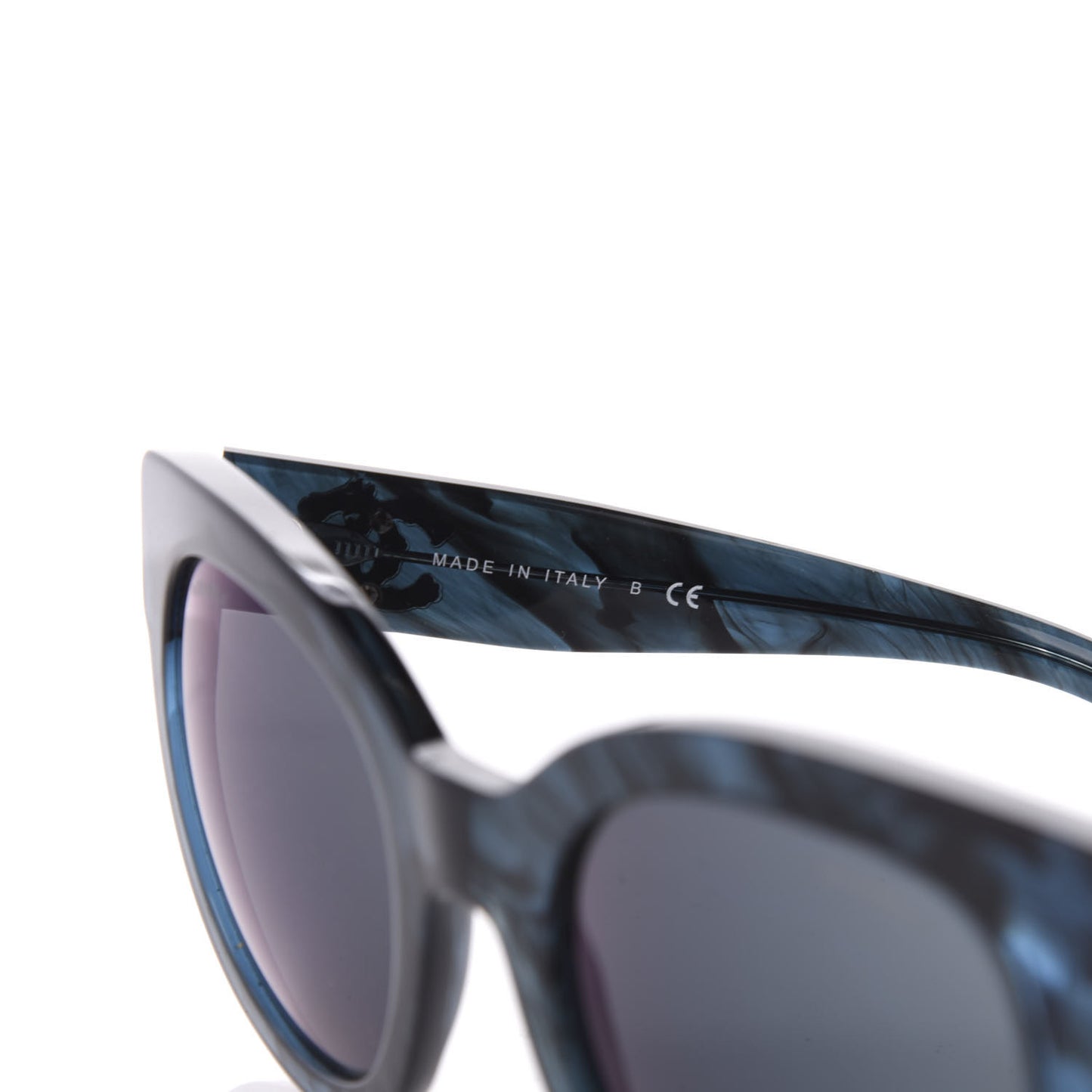 Acetate Butterfly Signature CC Sunglasses 5358 Dark Blue