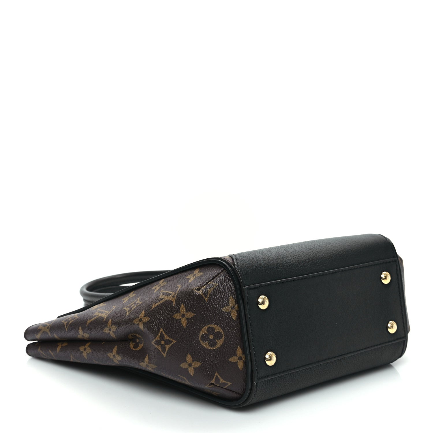 Louis Vuitton Calfskin Monogram Kimono Tote PM Black 4 of 11