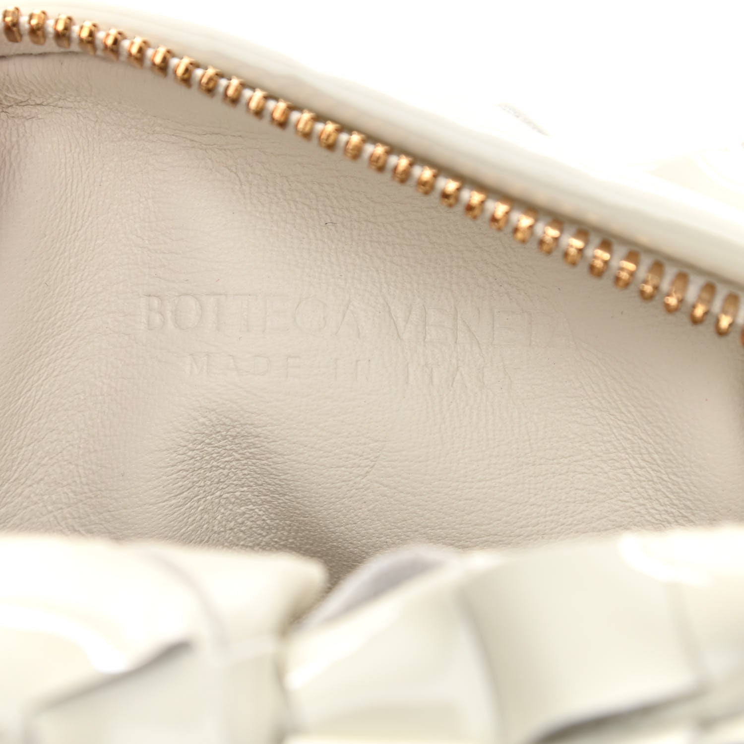 Bottega Veneta Patent Nappa Intrecciato Mini Jodie White 6 of 10