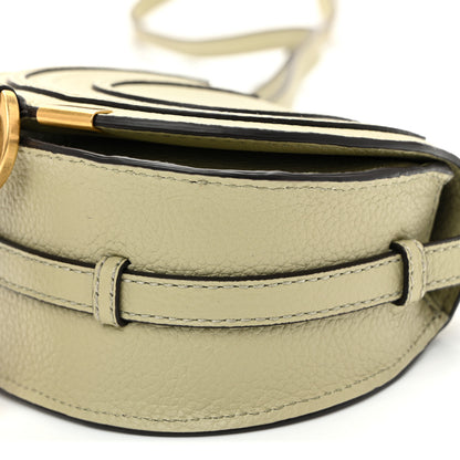 Chloe Calfskin Nano Marcie Saddle Bag Aloe Green 9 of 9