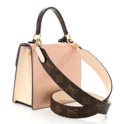 Louis Vuitton Vernis Epi Monogram Spring Street Rose Ballerine 3 of 12