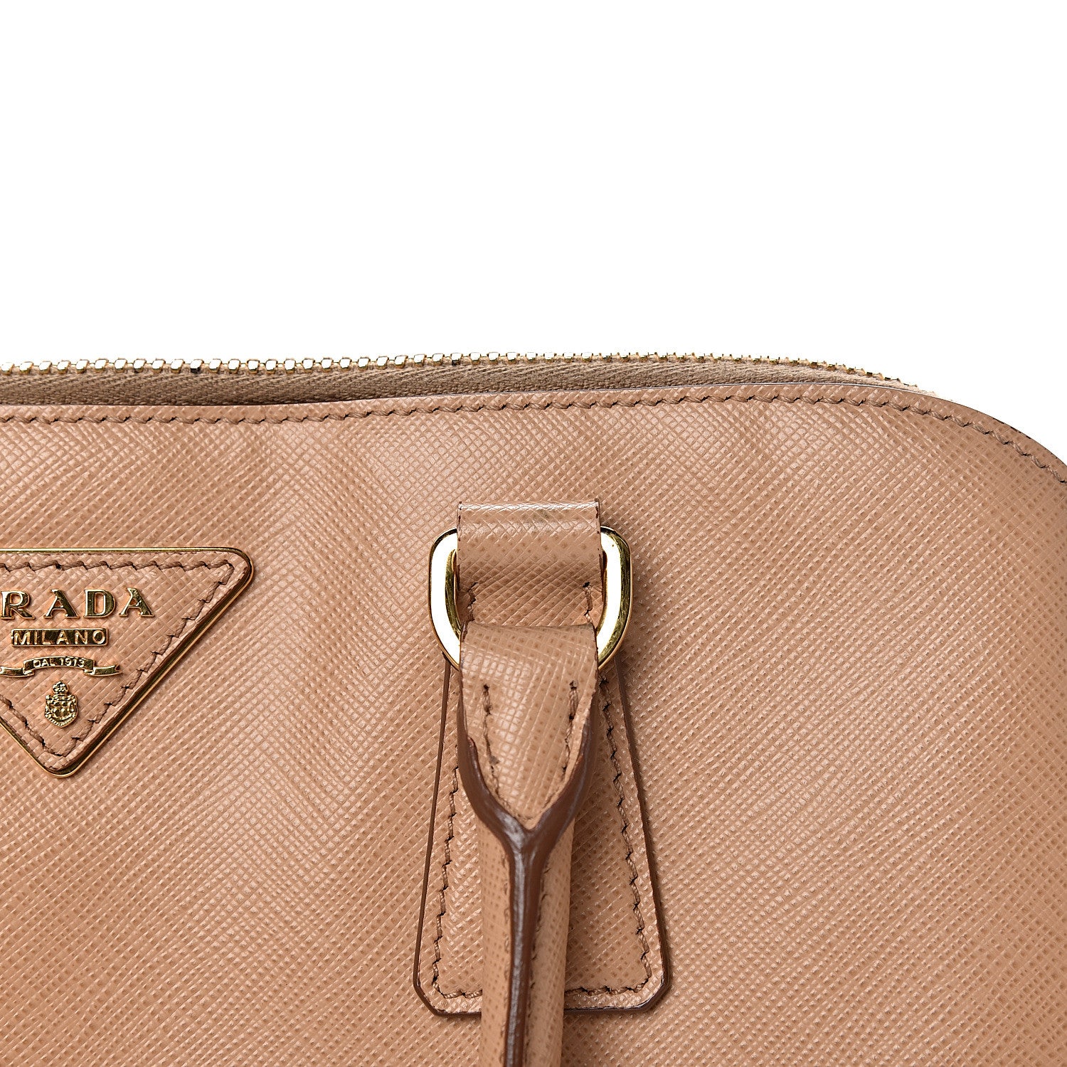 Prada Saffiano Lux Medium Promenade Tote Noisette 12 of 19