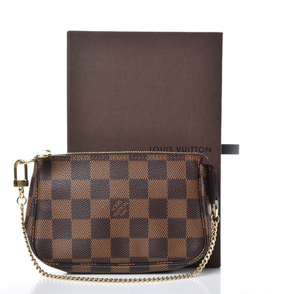 Louis Vuitton Damier Ebene Mini Pochette Accessories 8 of 8
