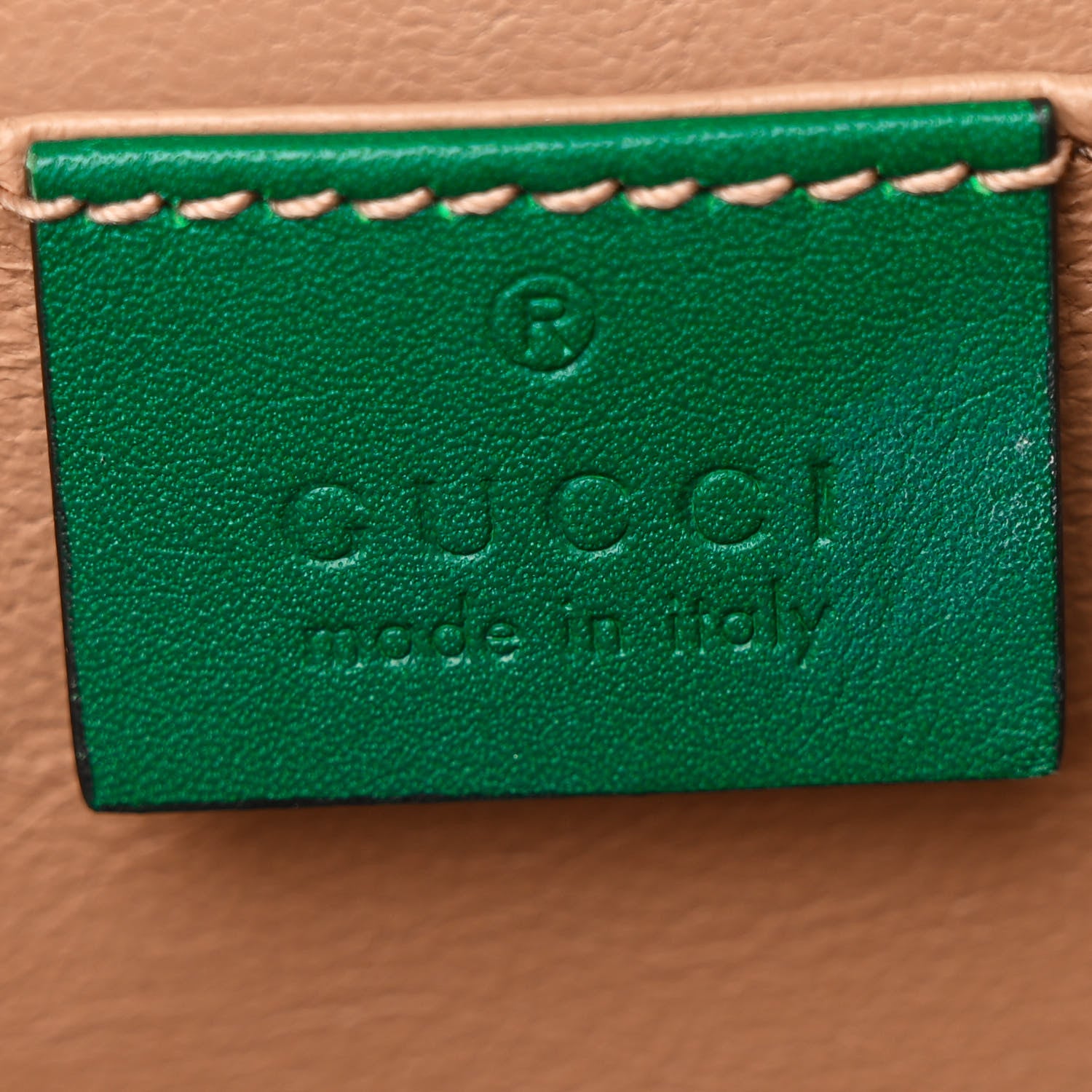 Gucci Mousse Top Patent Small Sylvie 1969 Top Handle Bag Emerald 6 of 13