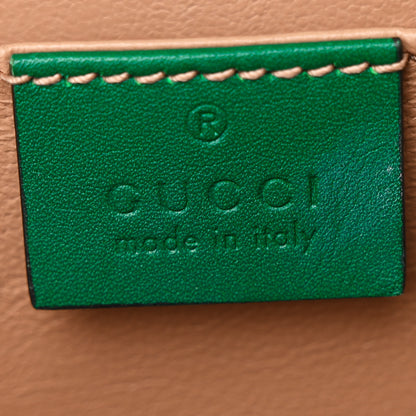Gucci Mousse Top Patent Small Sylvie 1969 Top Handle Bag Emerald 6 of 13