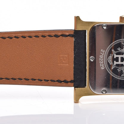 Hermes Stainless Steel Epsom 26mm Heure H Hour Quartz Watch Noir 7 of 12