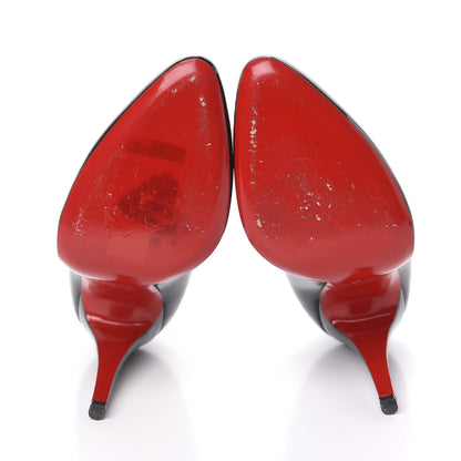 Christian Louboutin Patent Fifille 100 Pumps 41 Black 5 of 10
