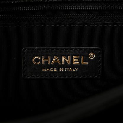 Chanel Caviar Quilted Round Messenger Flap Black 6 of 11