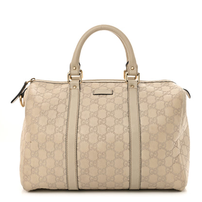 Gucci Guccissima Medium Joy Boston Off White 1 of 14