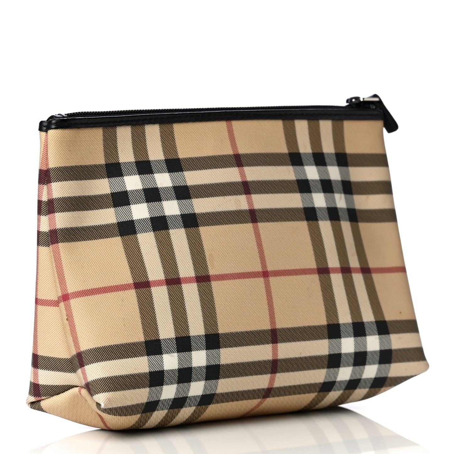 House Check Pouch Black