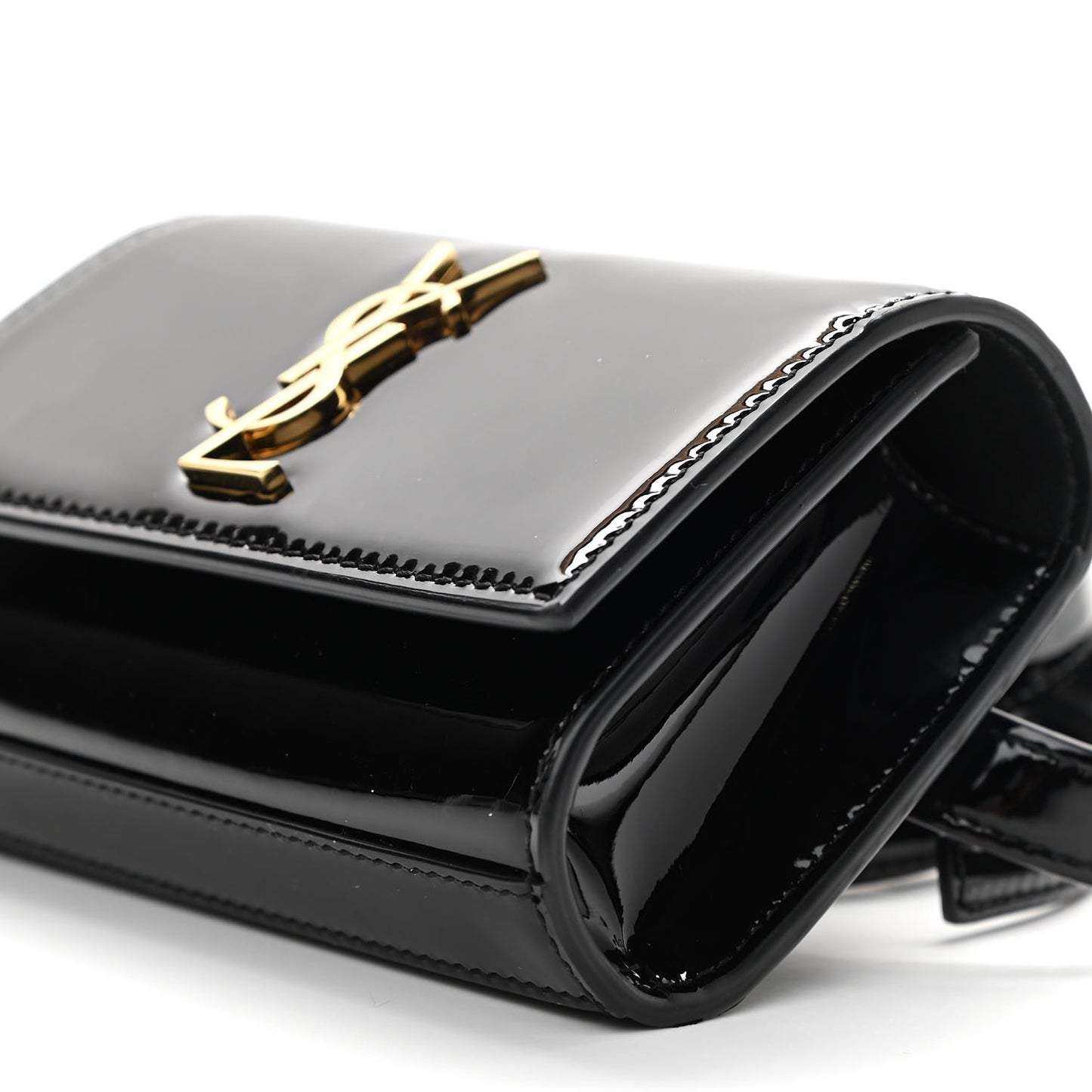 Patent Monogram Kate Belt Bag Black