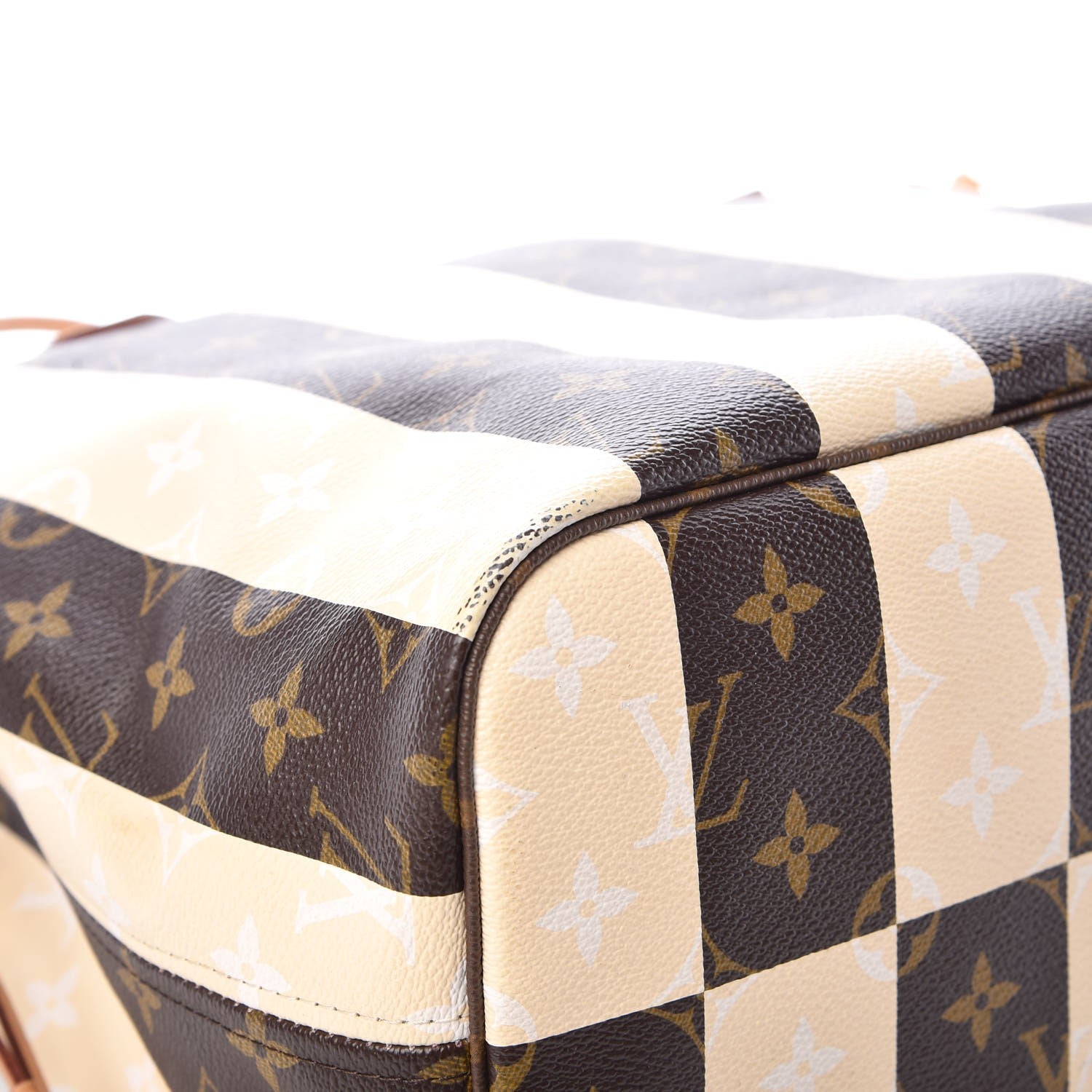 Louis Vuitton Monogram Rayures Neverfull MM 11 of 14