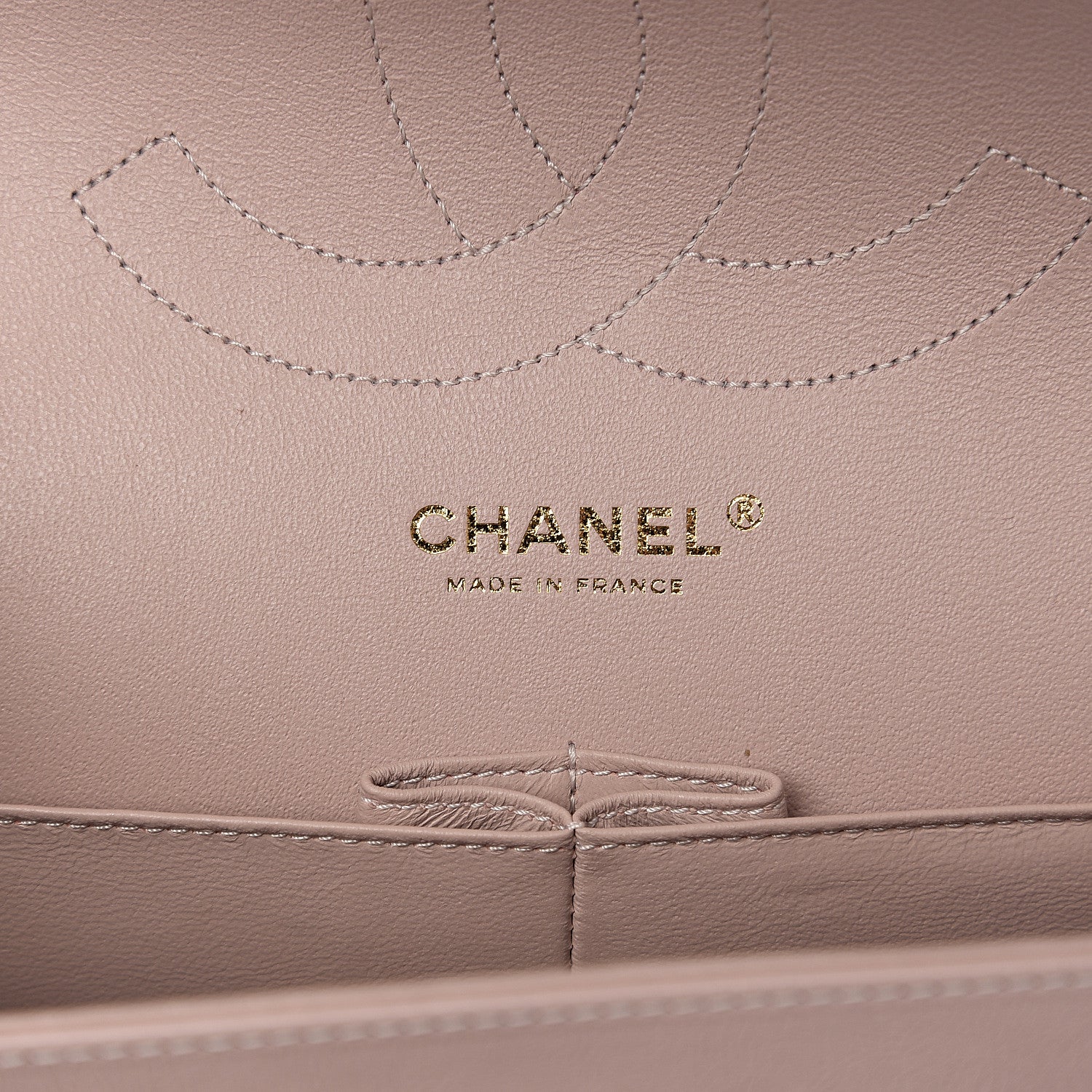 Chanel Calfskin Chevron Quilted Jumbo Double Flap Light Pink 5 of 11