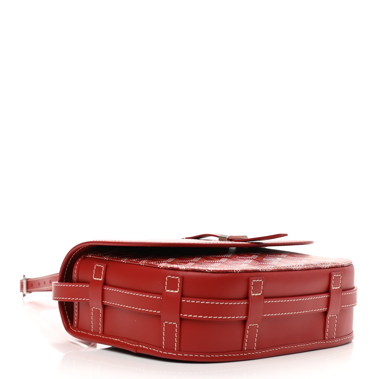 Goyard Goyardine Belvedere II PM Messenger Bag Red 4 of 9