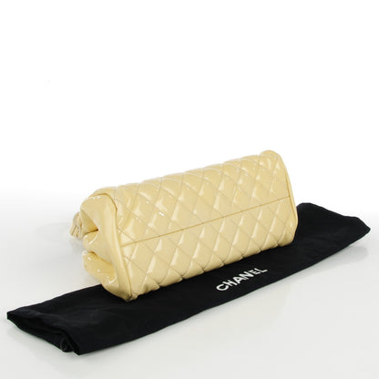 Chanel Patent Quilted Small Just Mademoiselle Light Yellow 4 of 7