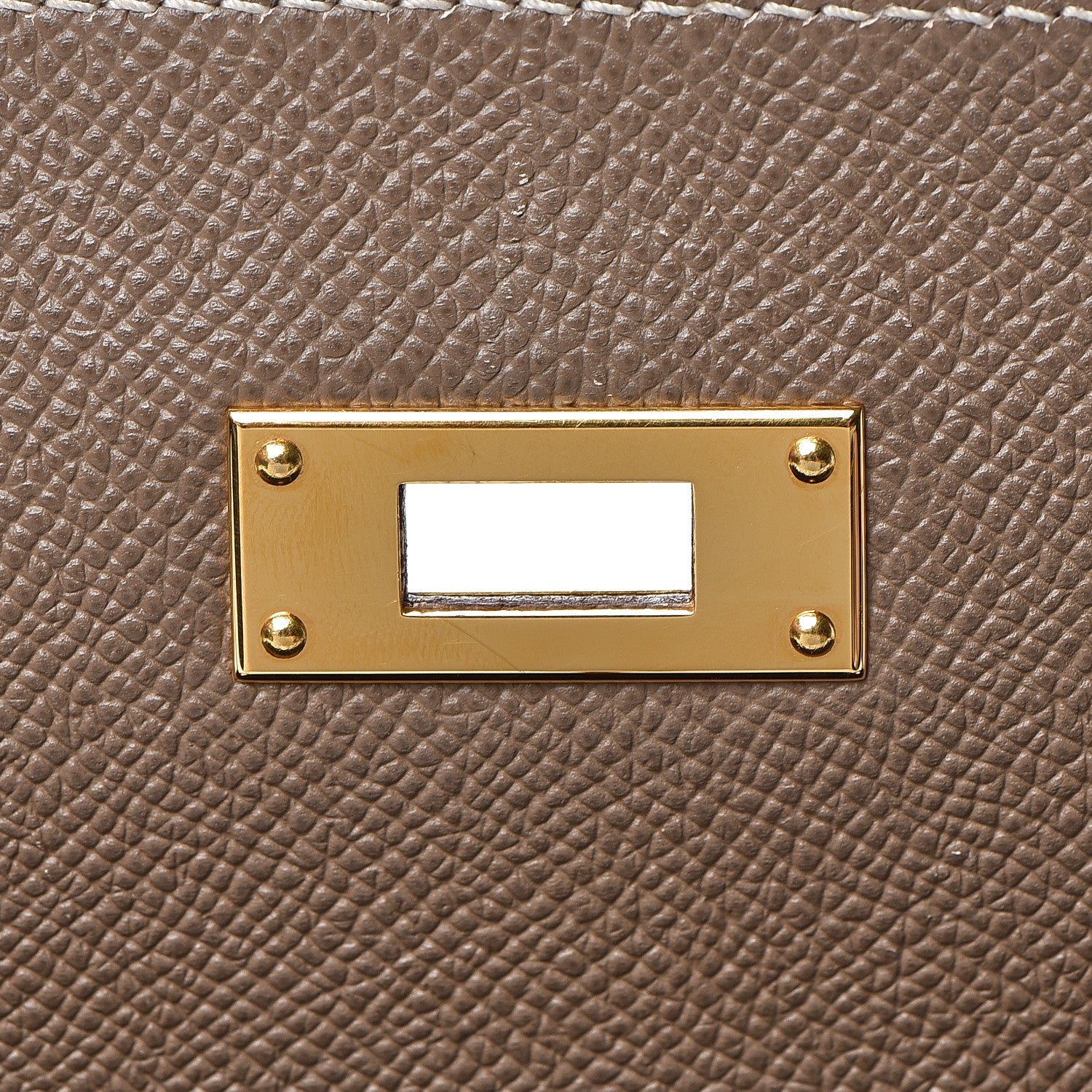 Hermes Epsom Kelly Sellier 32 Etoupe 28 of 34