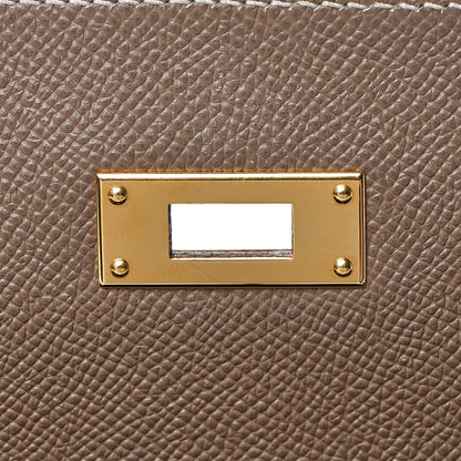 Hermes Epsom Kelly Sellier 32 Etoupe 28 of 34