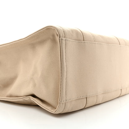 Marc Jacobs Cotton Canvas Large The Tote Bag Beige 10 of 12