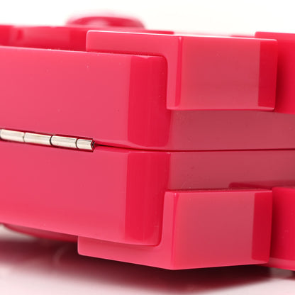 Chanel Plexiglass Boy Brick Lego Clutch Pink 11 of 13