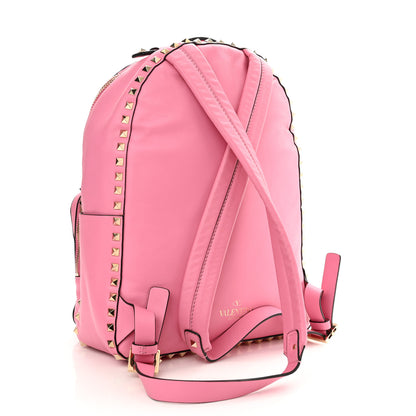 Valentino Garavani Vitello Medium Rockstud Backpack Ninphea 3 of 11