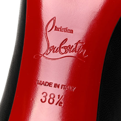 Christian Louboutin Shiny Nappa Pigalle Follies 85 Pumps 38.5 Black 6 of 7