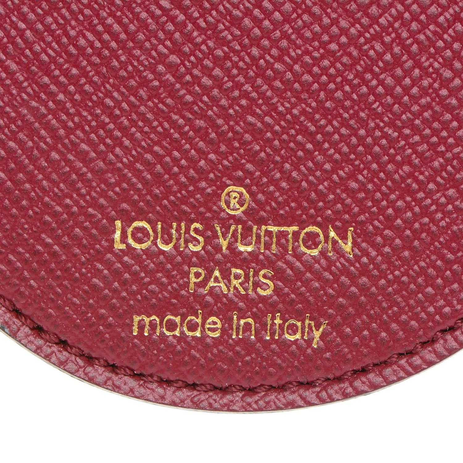 Louis Vuitton Monogram Illustre Multi V Bag Charm Key Ring Fuchsia 3 of 4