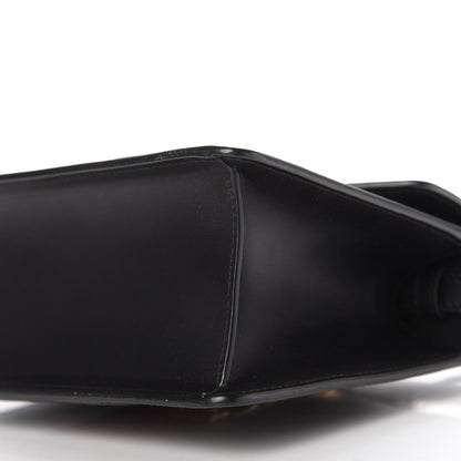 Gucci Calfskin Mini Sylvie Top Handle Bag Black 7 of 10