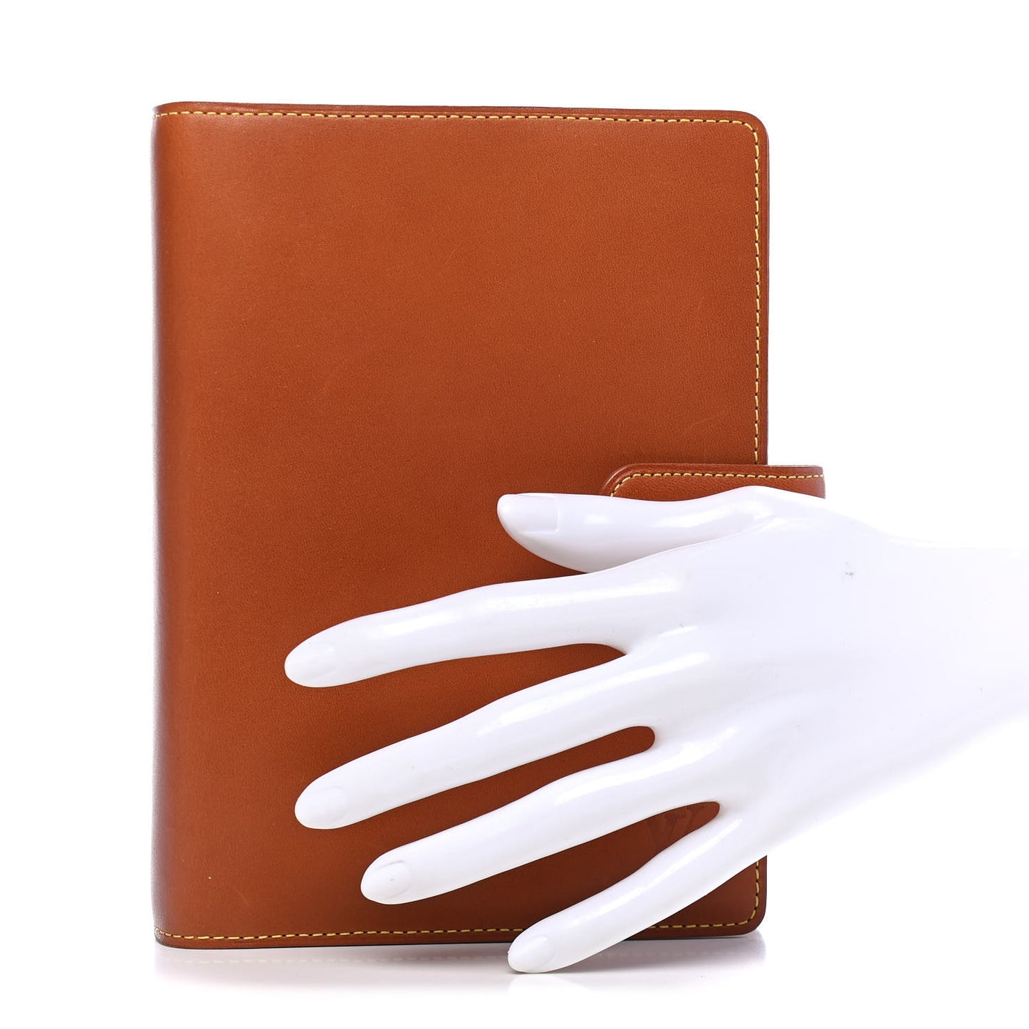 Nomade Medium Ring Agenda Cover Caramel