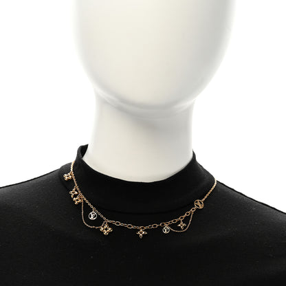 Louis Vuitton Blooming Supple Necklace Gold 2 of 7
