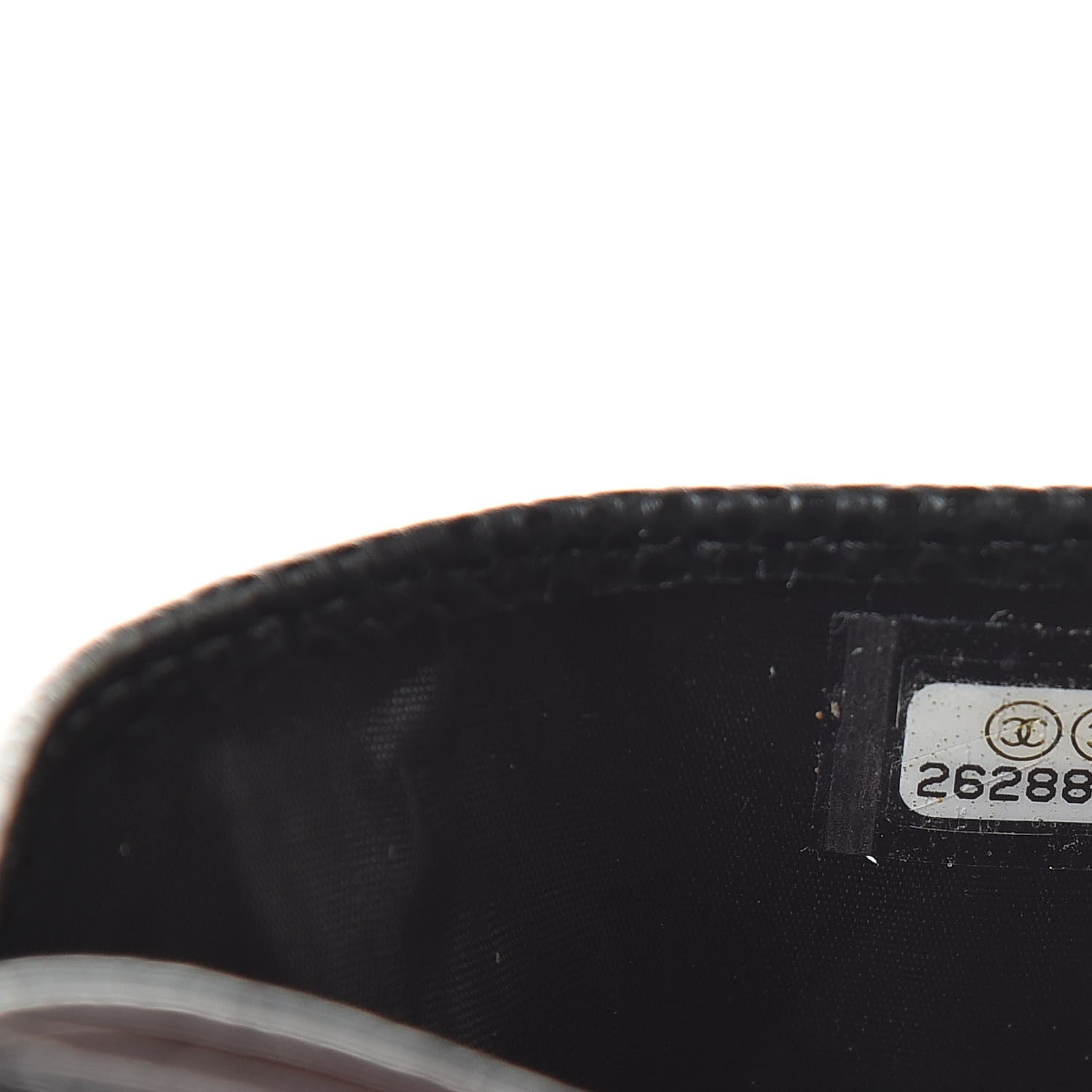 Chanel Caviar Quilted Card Holder Black 8 of 9