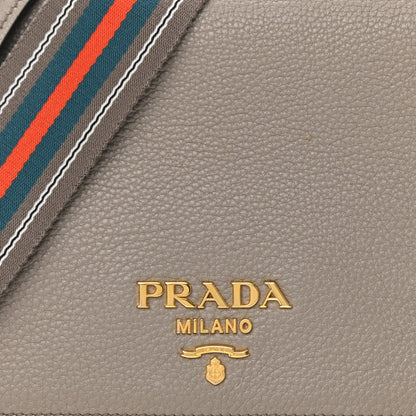 Prada Vitello Daino Flap Crossbody Argilla 8 of 10