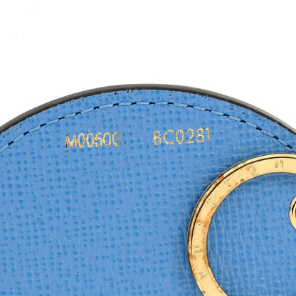 Louis Vuitton Monogram 2021 Christmas Animation China Wall Bag Charm Key Ring Myosotis Blue 4 of 4