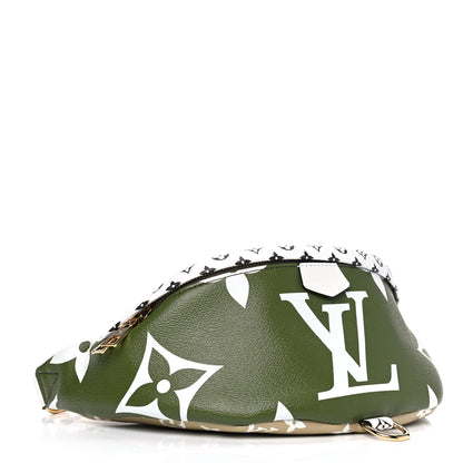 Louis Vuitton Monogram Giant Bumbag Kaki Beige 3 of 4