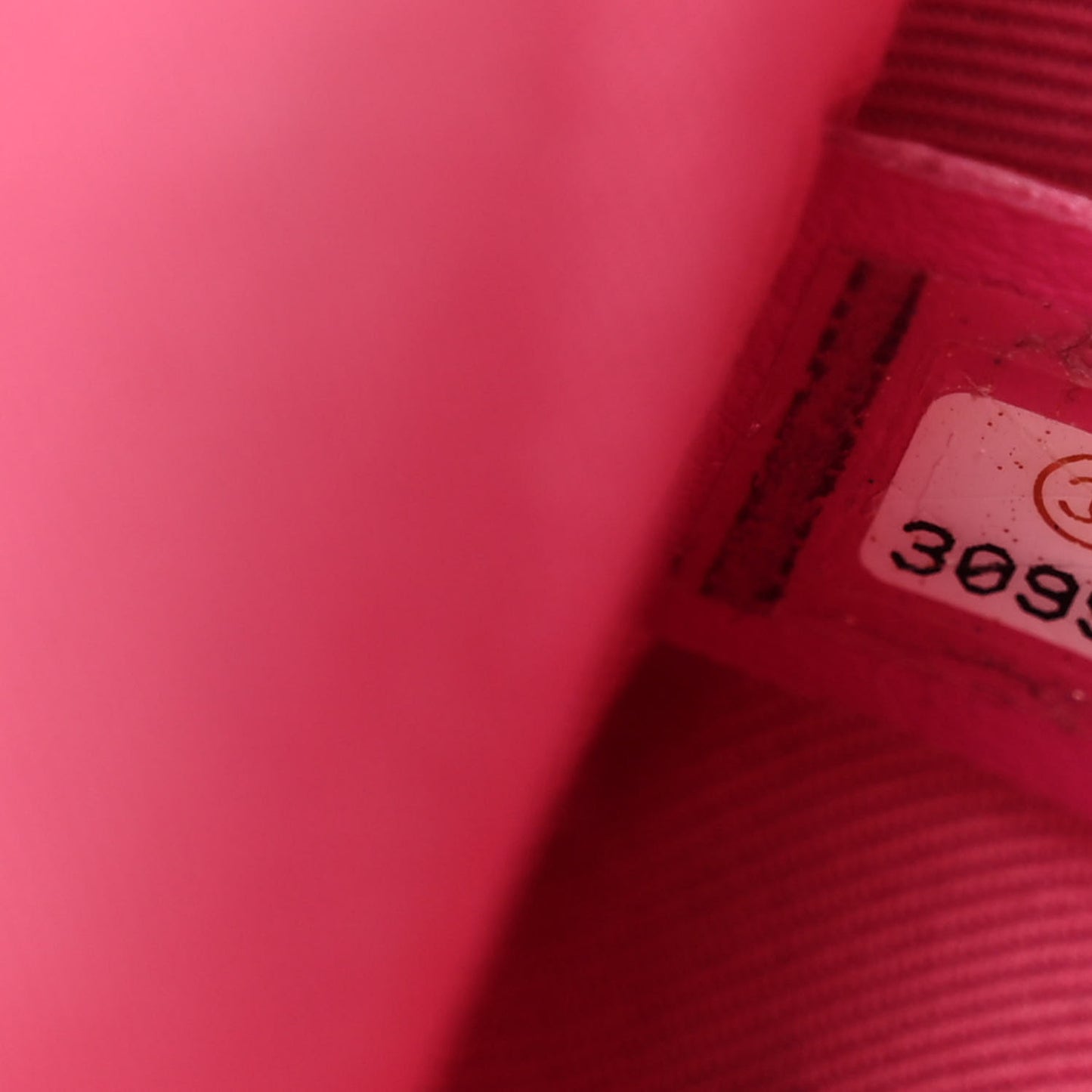 Lambskin Resin Quilted Mini Rectangular Pearl Samba Flap Black