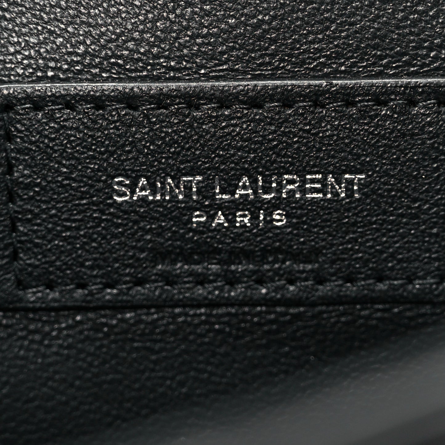 Lambskin Quilted Kate Clutch Black